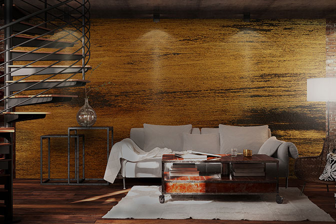 復(fù)古鐵銹漆